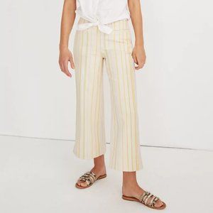 Madewell Emmett Wide-Leg Crop Pants